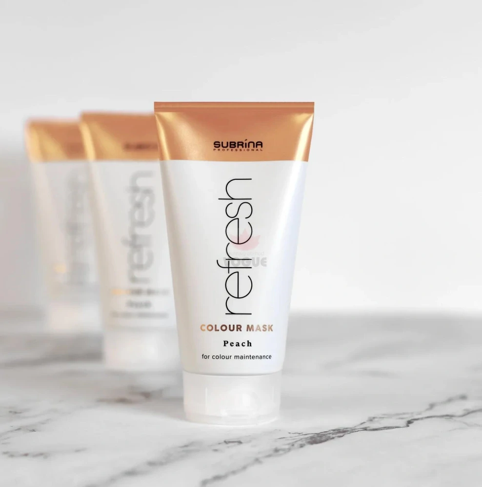 Farebná maska na vlasy broskyňová 150ml Refresh Subrina