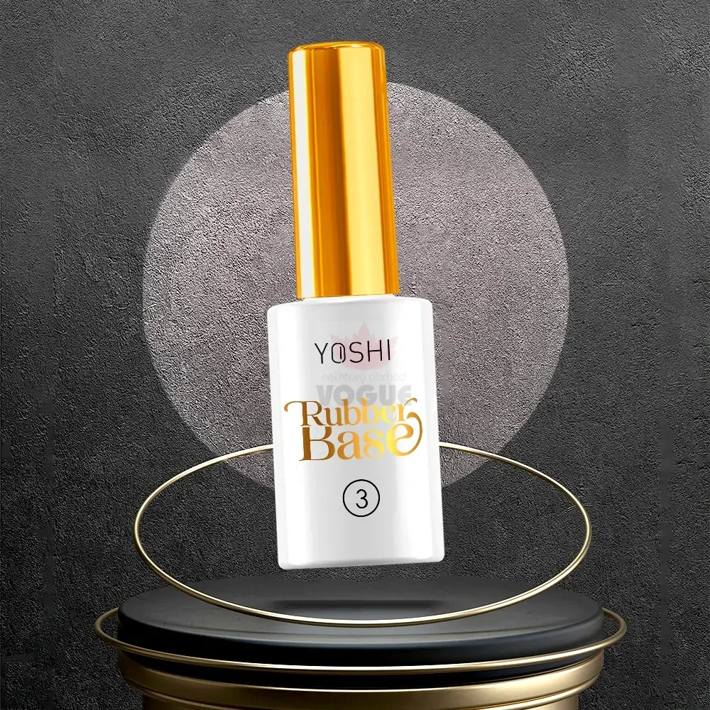 Gél lak YOSHI Rubber Base 10ml č. 3