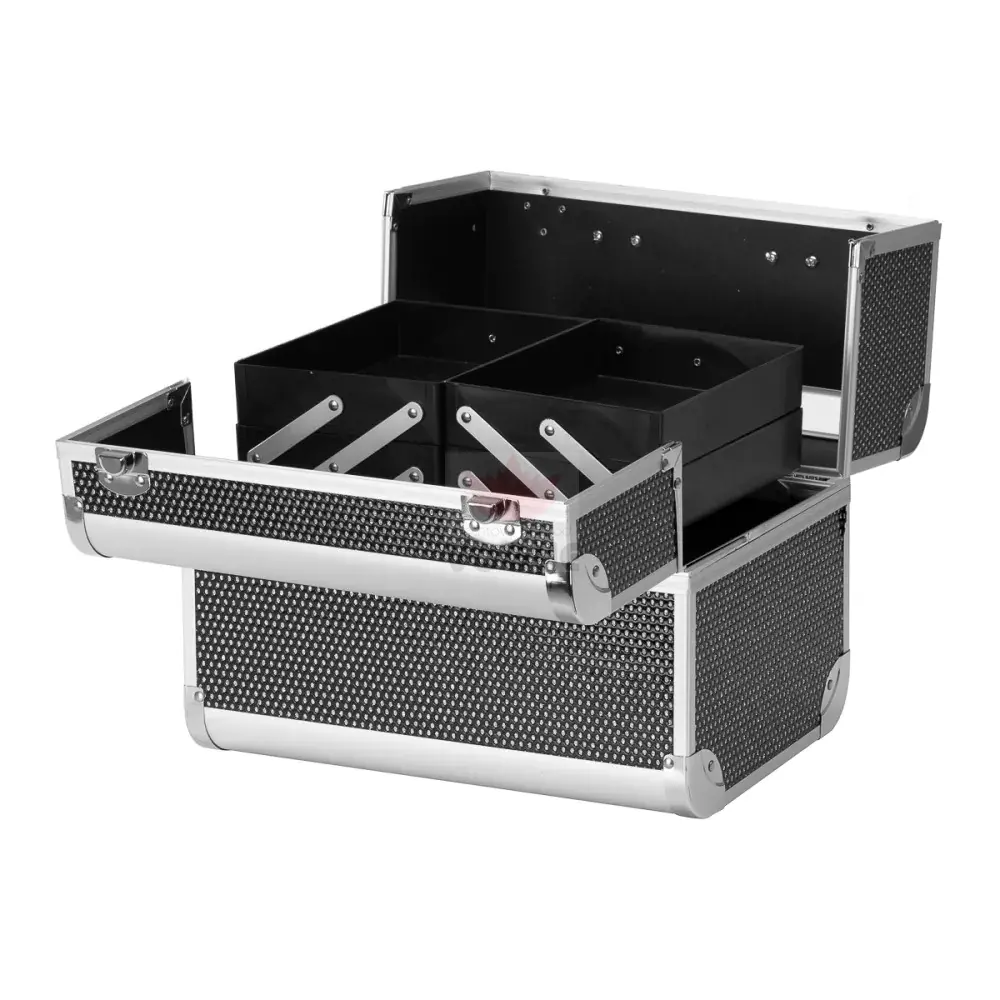 Kozmetické kufrík čierny 44