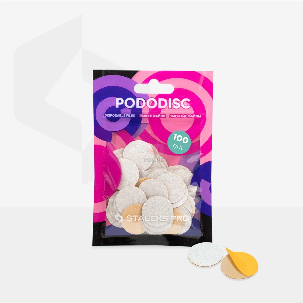 Staleks Pro Brúsne papiere Pododisc M PDF-20-100 biele