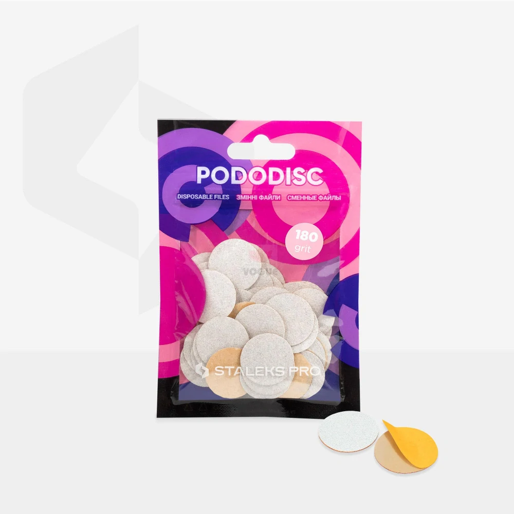 Staleks Pro Brúsne papiere Pododisc M PDF-20-180 biele