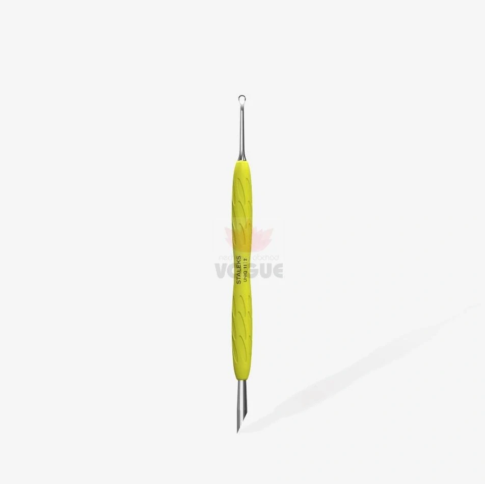 Staleks “Gummy” Yellow Uniq zatlačovač nechtovej kožičky PQ-11/2Y