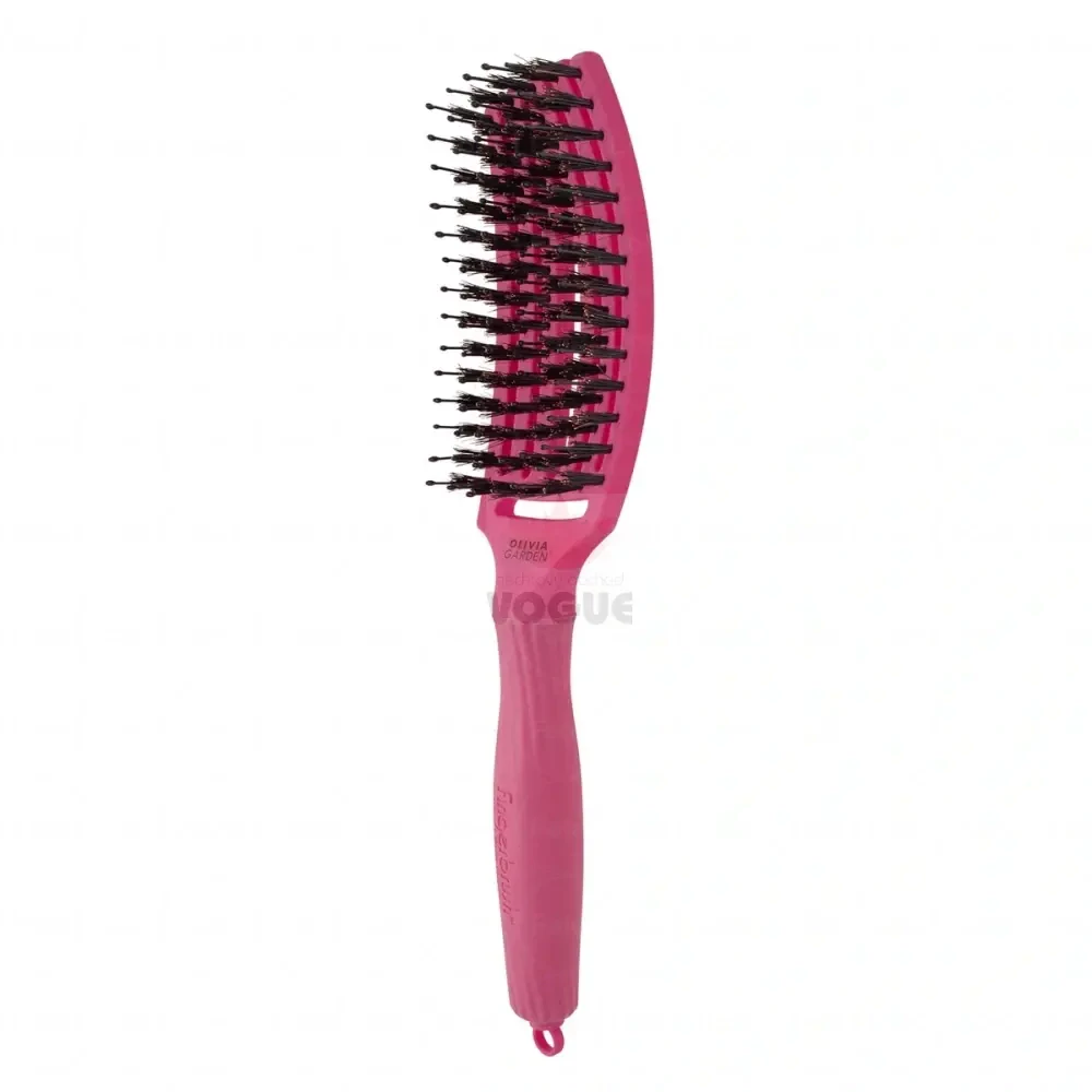 FingerBrush Kefa na vlasy Olivia Garden Hot Pink