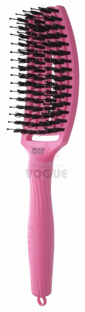 FingerBrush Kefa na vlasy Olivia Garden Pink Granita