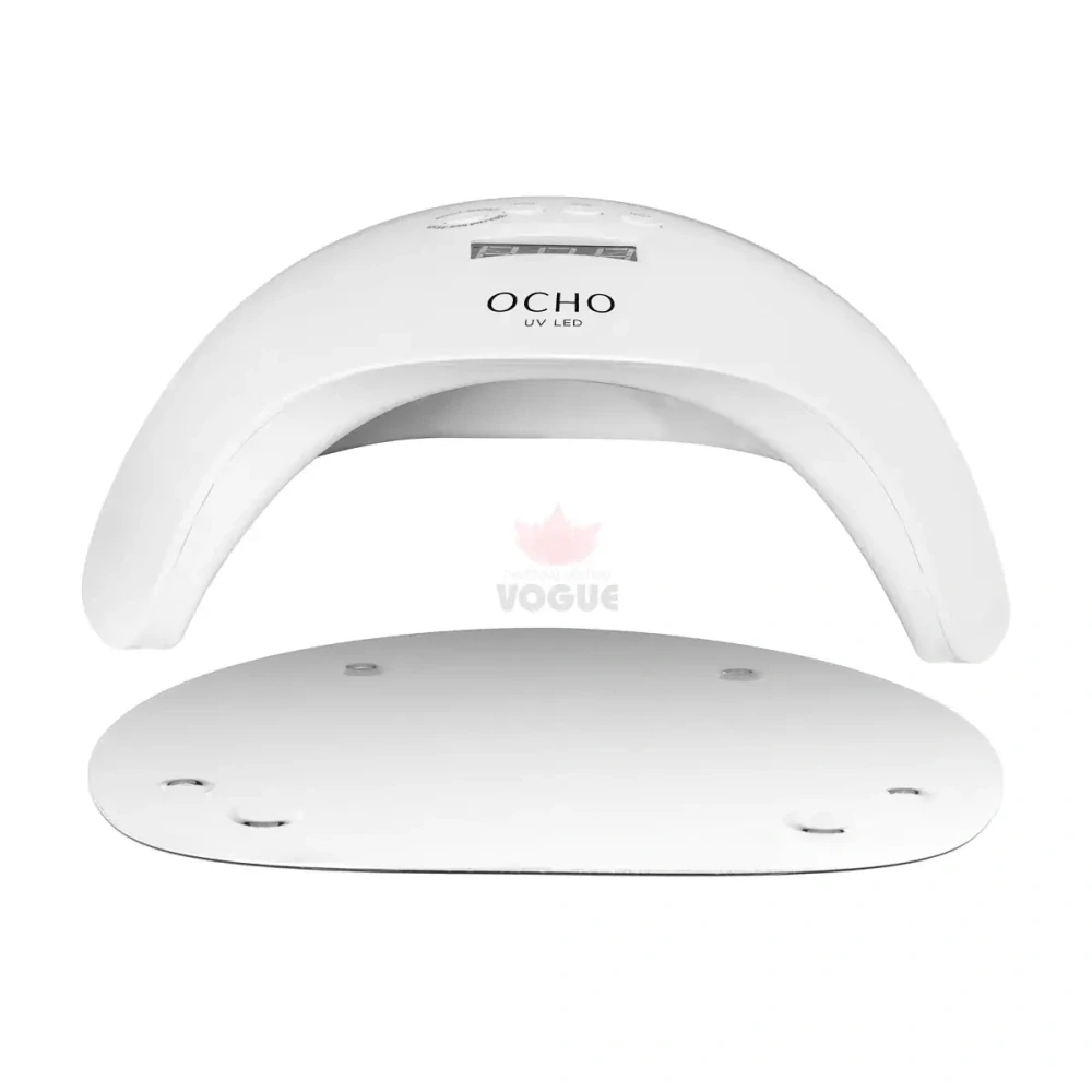 UV LED Lampa na nechty OCHO NAILS X13 65W PLUS biela zrkadlové dno