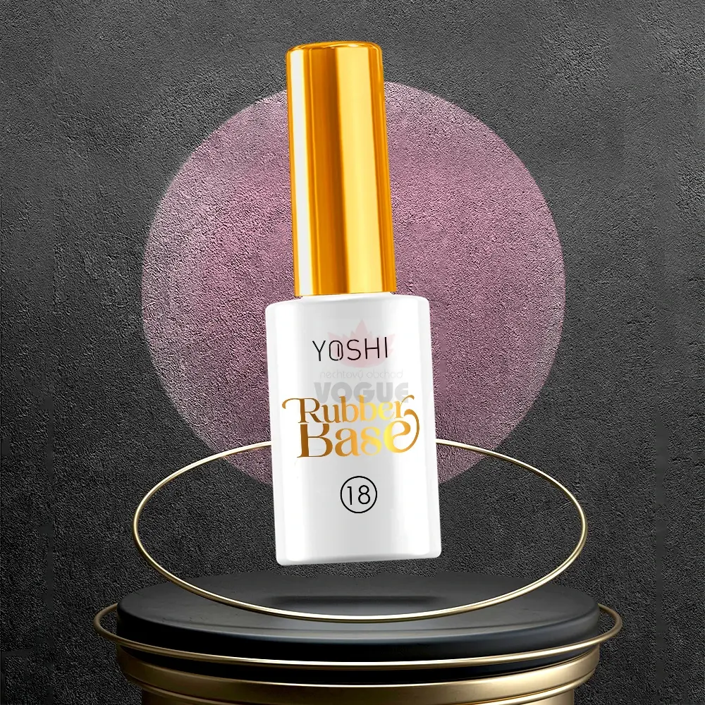 Gél lak YOSHI Rubber Base 10ml č. 18
