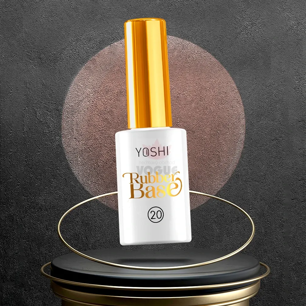 Gél lak YOSHI Rubber Base 10ml č. 20
