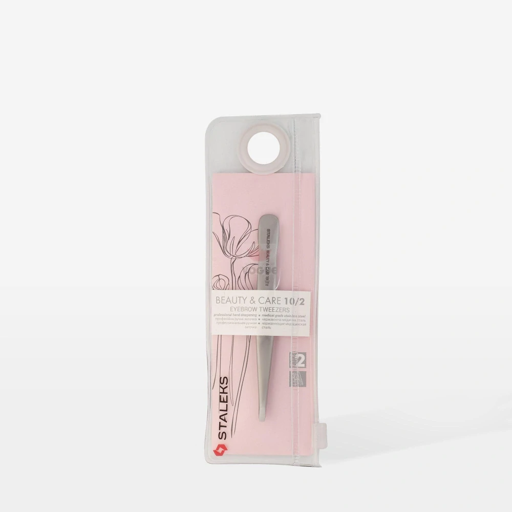 Staleks Beauty&Care pinzeta na obočie TBC-10/2