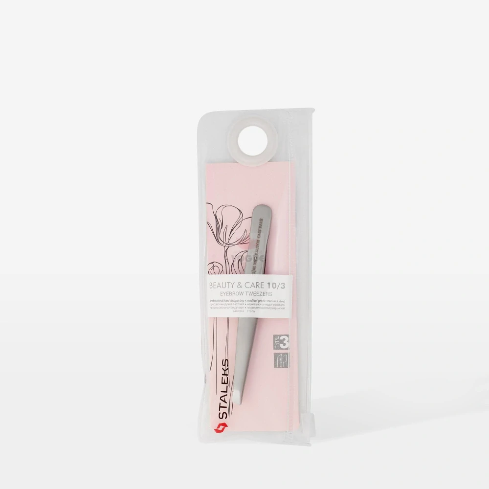 Staleks Beauty&Care pinzeta na obočie TBC-10/3