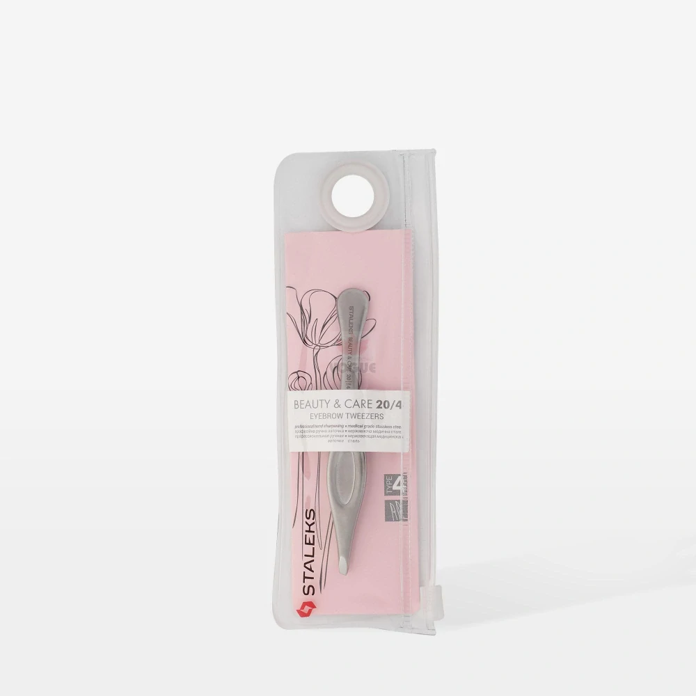 Staleks Beauty&Care pinzeta na obočie TBC-20/4