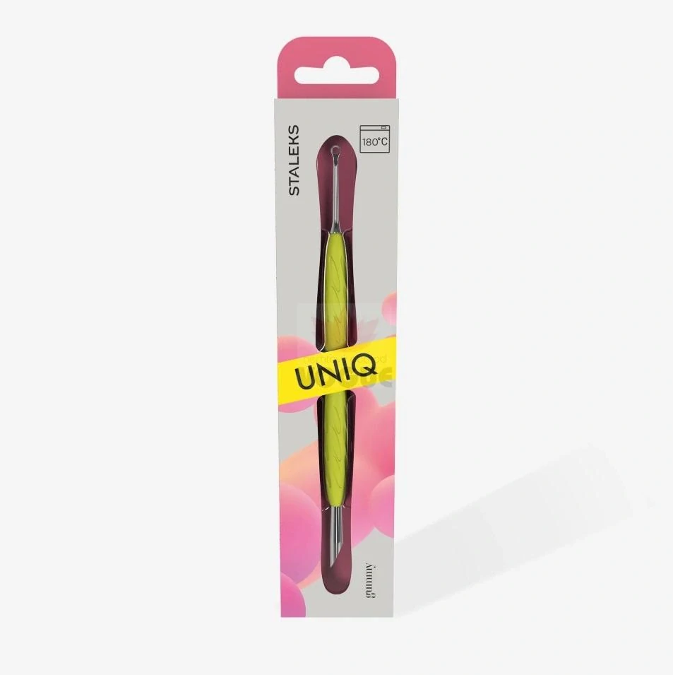 Staleks “Gummy” Yellow Uniq zatlačovač nechtovej kožičky PQ-11/2Y