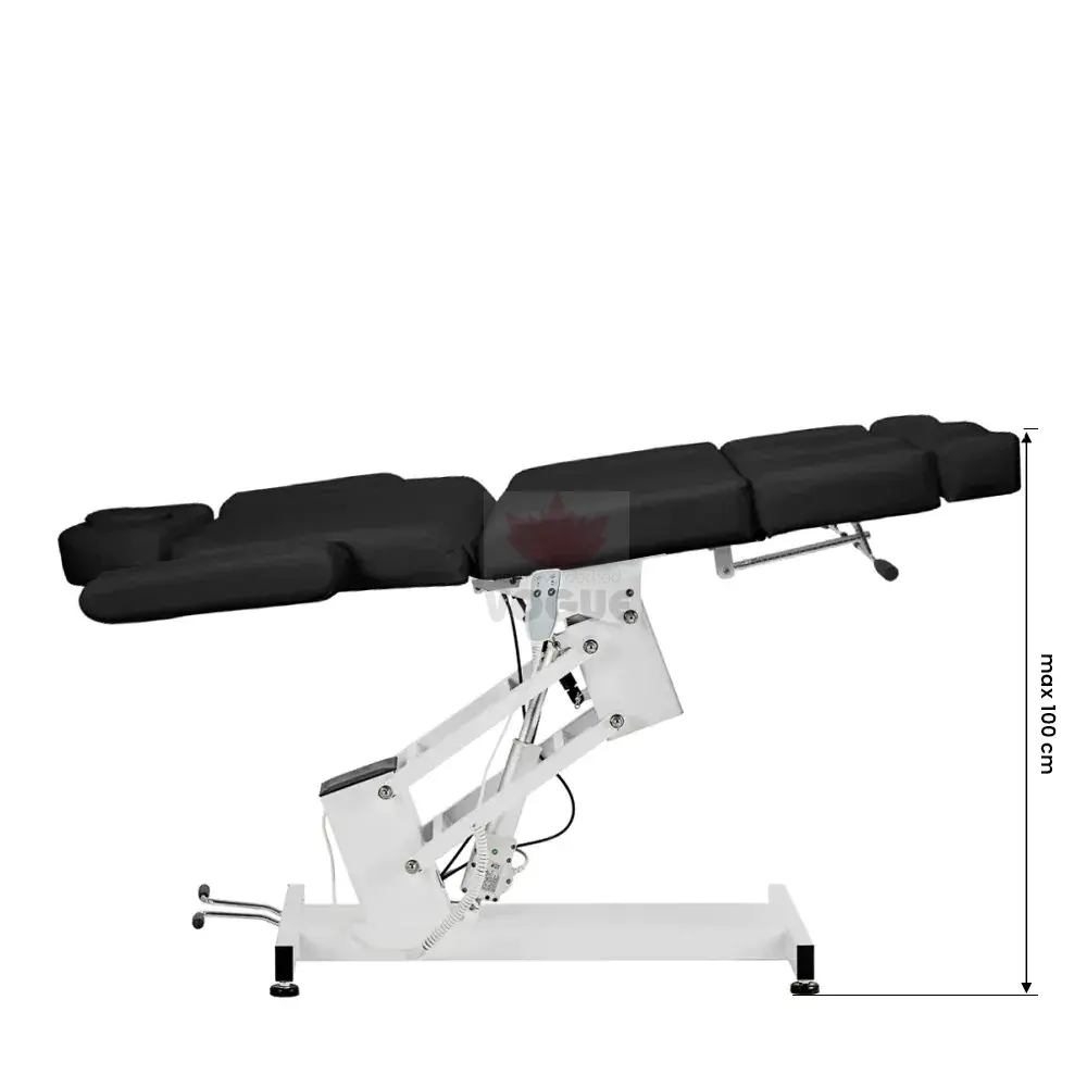 Elektrické pedikérske kreslo čierne Azzurro 706 pedi 1M