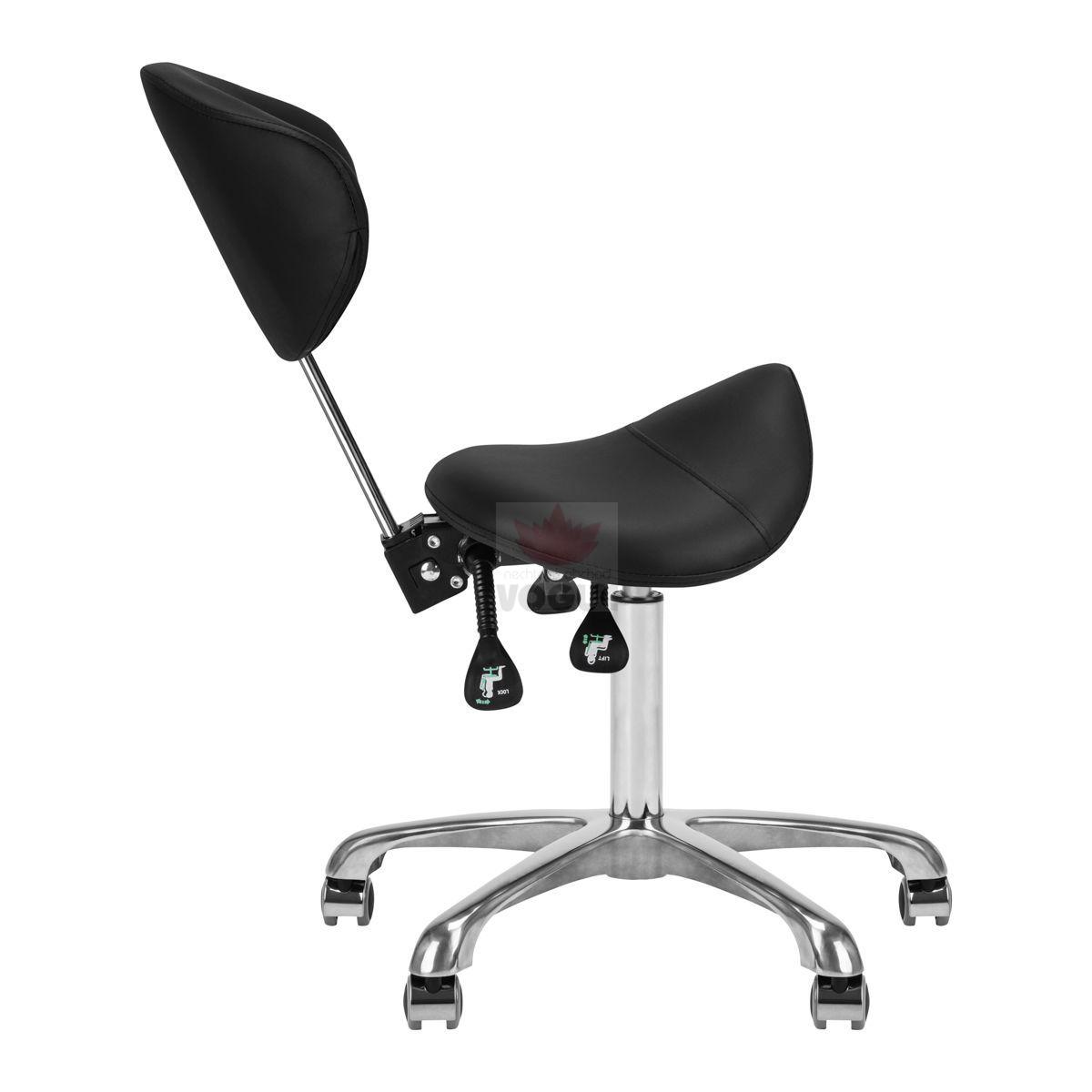 Kozmetická stolička 1004 Giovanni čierna