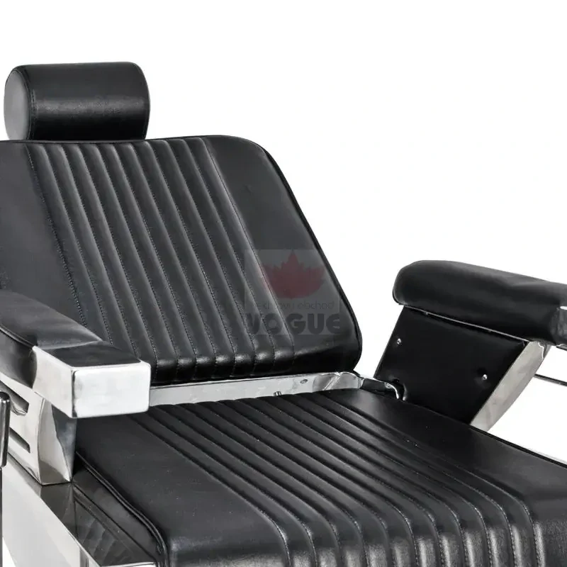 Gabbiano barberské kreslo Royal čierne