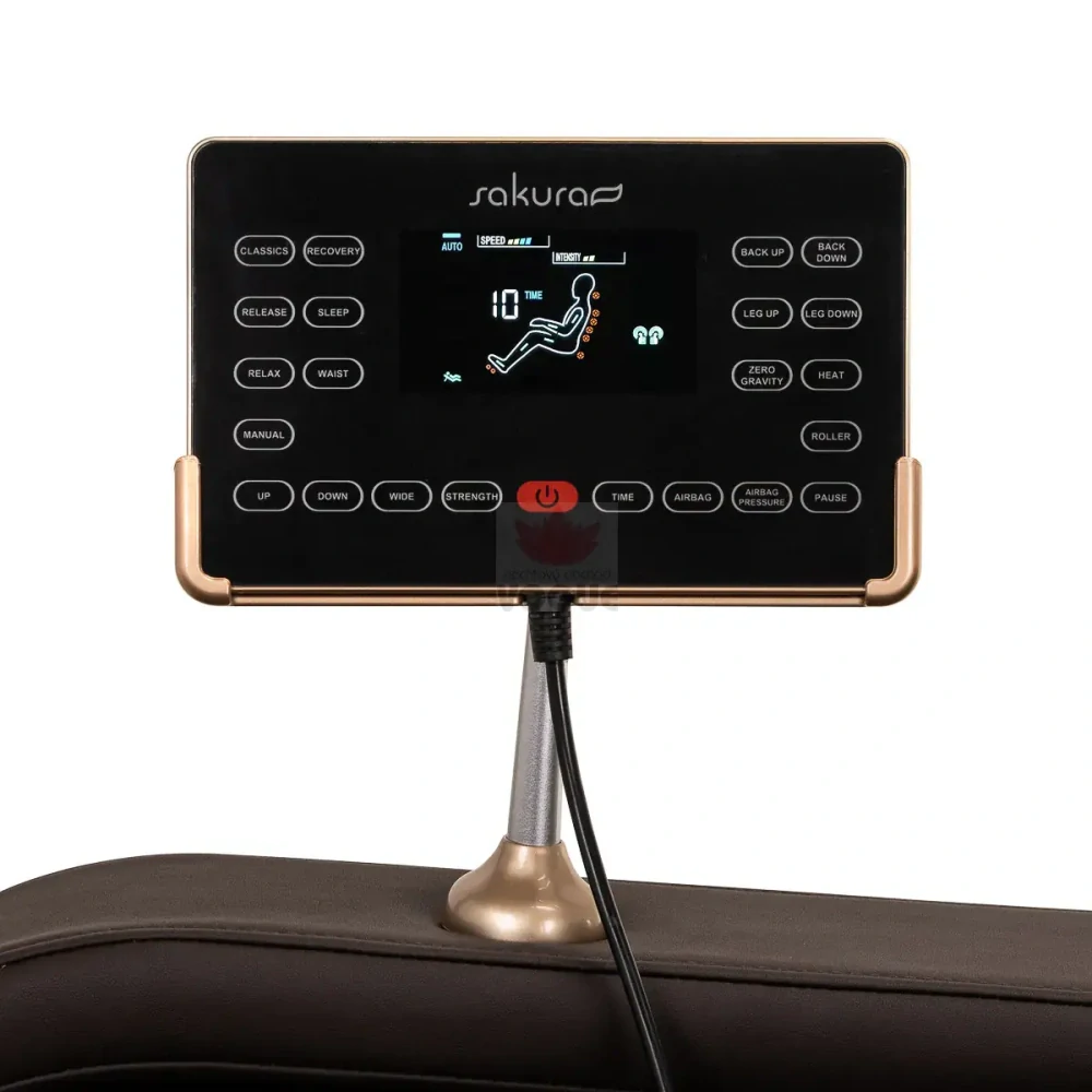 Masážne kreslo Sakura Comfort Plus 806 hnedé