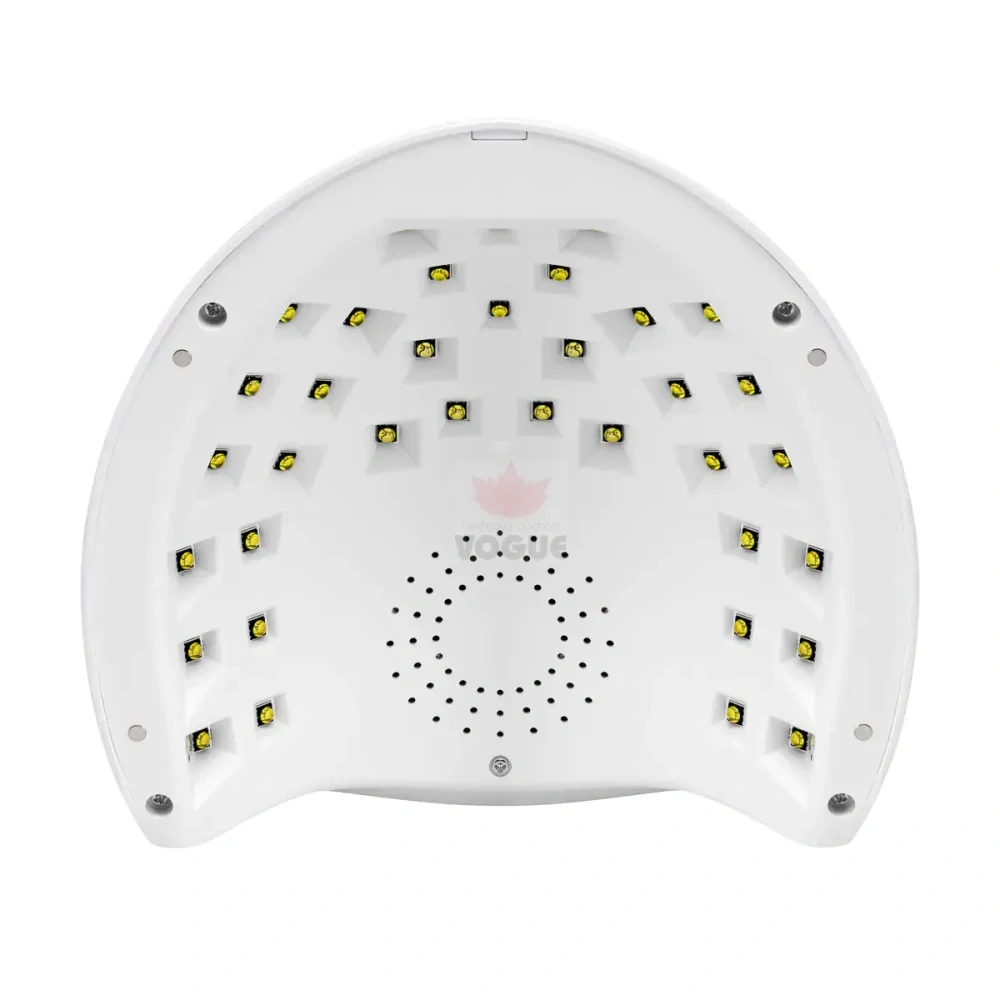 UV LED Lampa na nechty OCHO NAILS X13 65W biela so zrkadlovým dnom