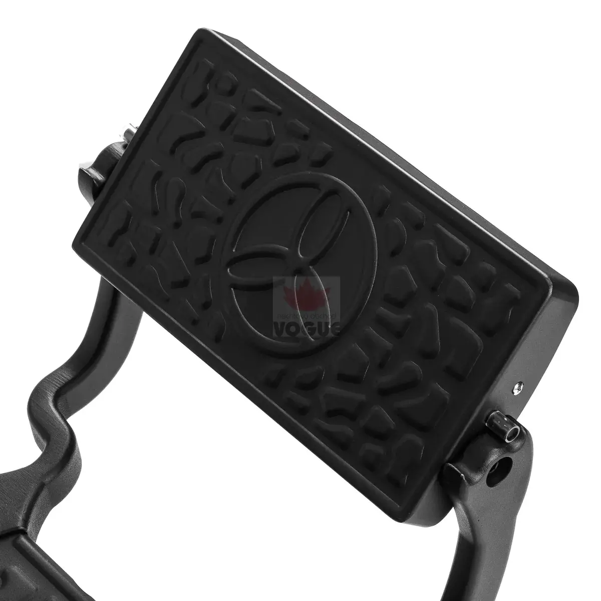 Gabbiano barberské kreslo Niccolo čierne bezgombíkové