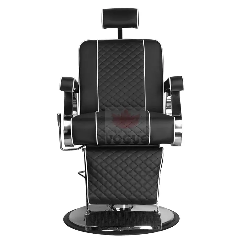 Barberské kreslo čierne