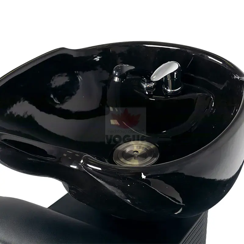 Gabbiano Barberske umývadlo Simone čierne