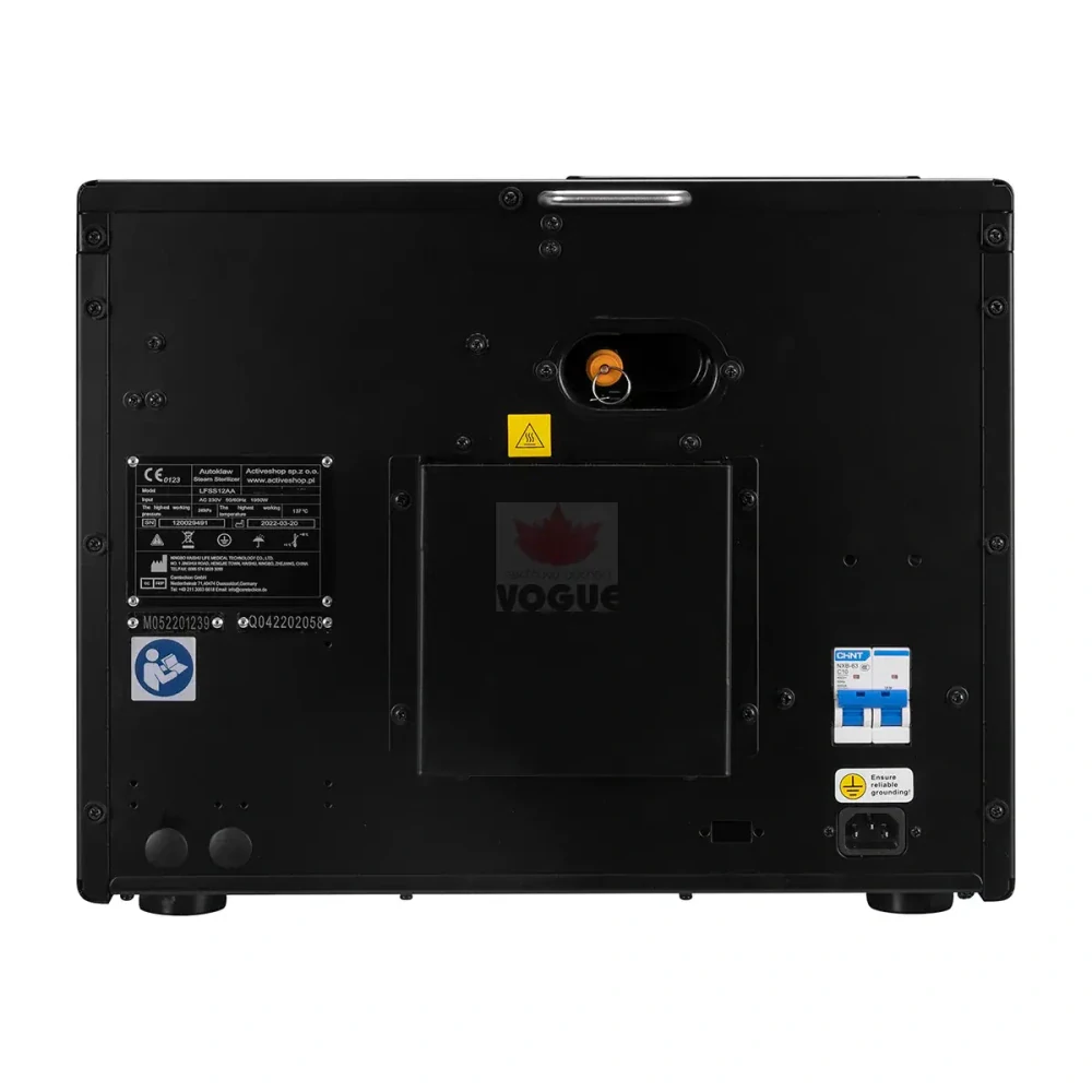 Autokláv Lafomed Standard Line LFSS08AA LED s tlačiarňou 8L triedy B medicínska čierna