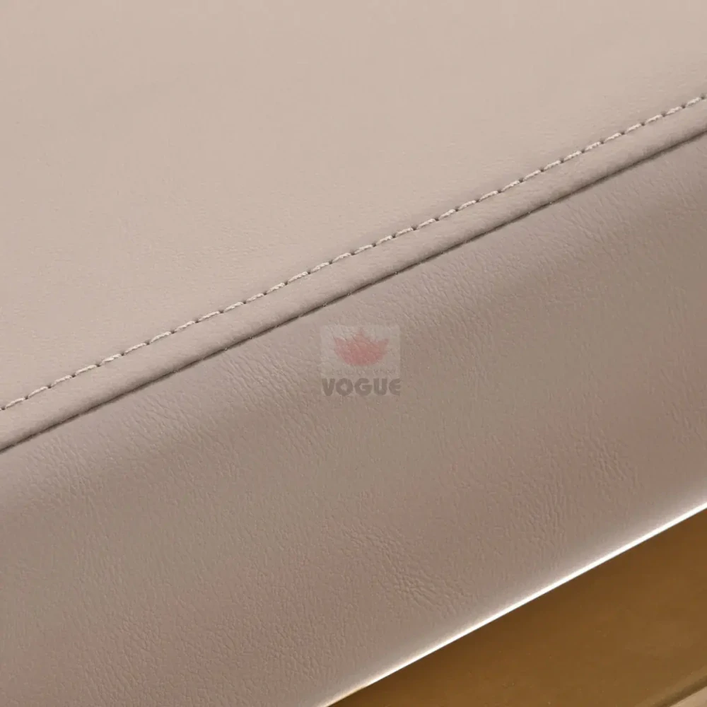 Kadernícke kreslo Gabbiano Porto zlato béžové