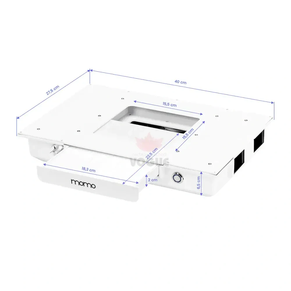 Stolík na manikúru s odsávačom MOMO 04-GL