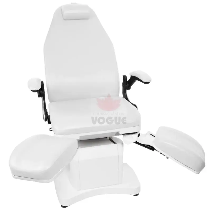 Elektrické pedikérske kreslo Azzurro 709A, 3 motory, biele