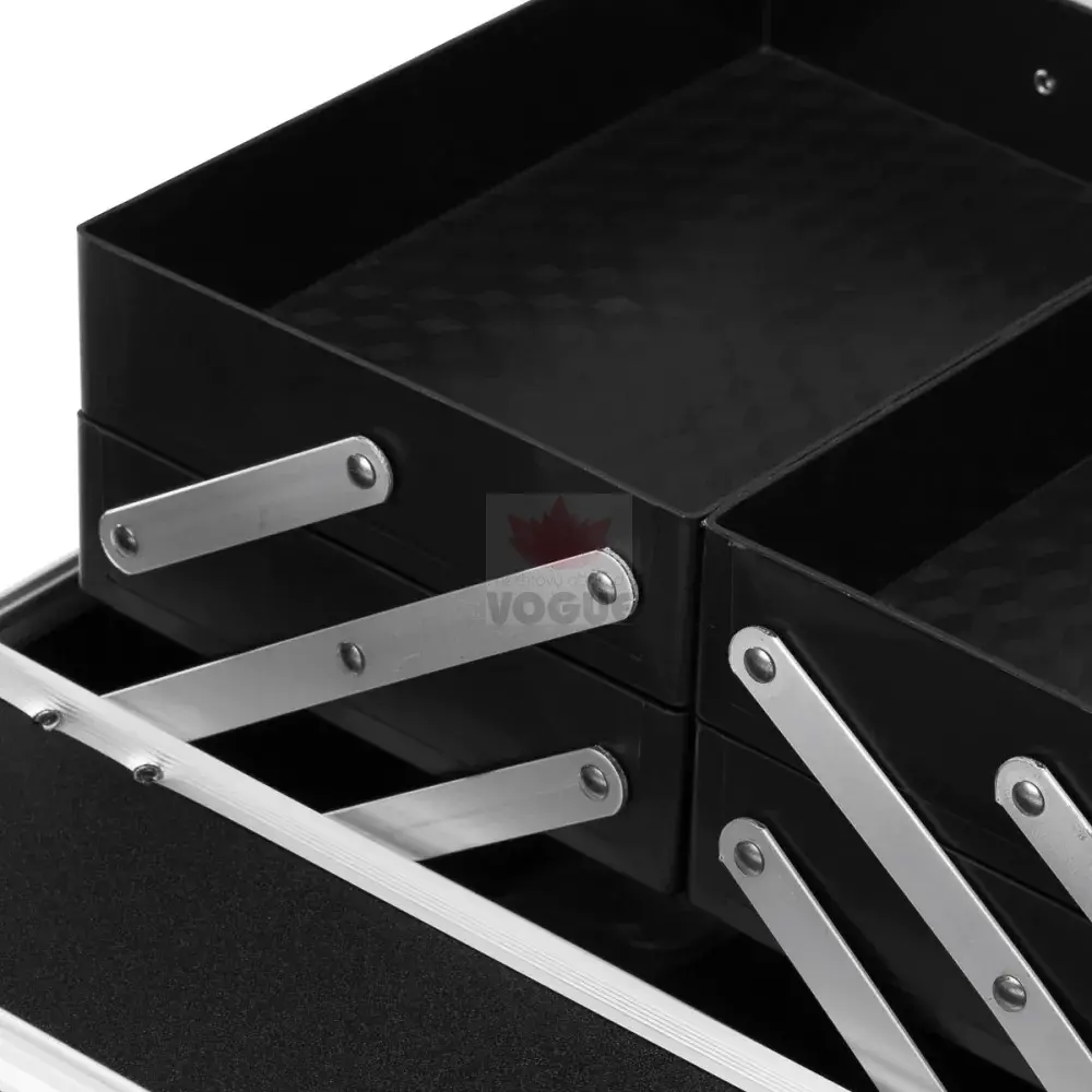 Kozmetické kufrík čierny 44