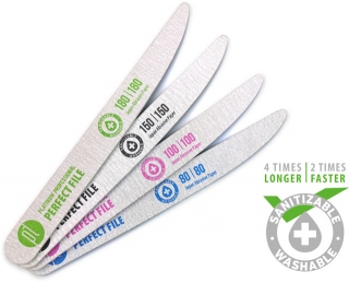 Sada pilníkov PLATINUM Perfect File 4ks tvar nôž