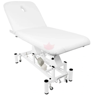 Elektrické lehátko na masáž Azzurro 684 1 motor biele