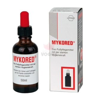 Mykored na liečbu plesne na nechtoch, fľaša s pipetkou 50ml