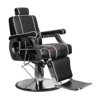 Gabbiano barberské kreslo Paulo čierne