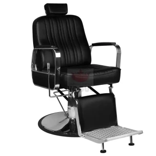 Barberské kreslo čierne