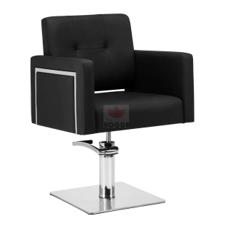 Gabbiano kadernícke kreslo Bergamo čierne