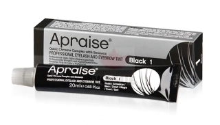 APRAISE Farba na obočie čierna č. 1, 20ml
