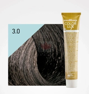 Farba na vlasy Color lux 100ml 3.0 tmavo hnedá