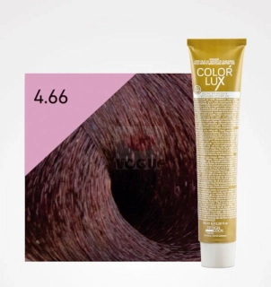 Farba na vlasy Color lux 100ml 4.66 gaštanová intenzívna červená