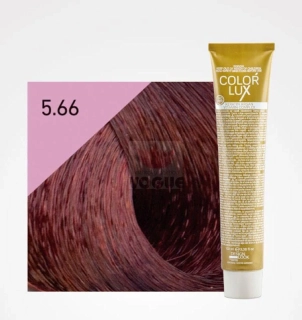 Farba na vlasy Color lux 100ml 5.66 svetlá gaštanová intenzívna červená