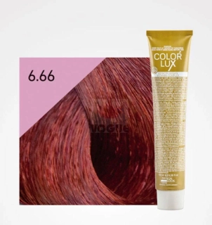 Farba na vlasy Color lux 100ml 6.66 tmavá blond intenzívna červená