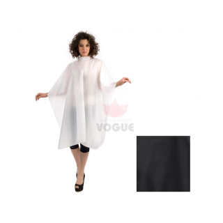 Pláštenka na strihanie čierna s cvokami ZERO