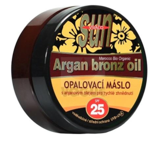 SUN Argan oil opaľovacie MASLO SPF 25 s arganovým olejom