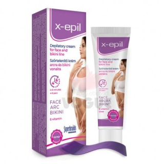 Depilačný krém na tvár a bikiny 40ml X-epil