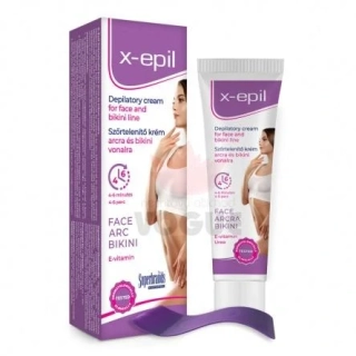 Depilačný krém na tvár a bikiny 40ml X-epil