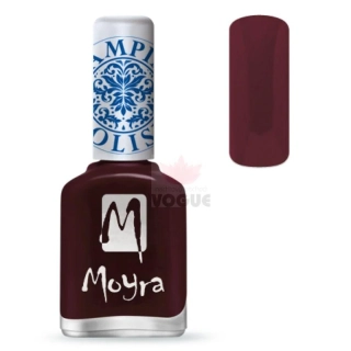 Bordový pečiatkovací lak STAMPING MOYRA 12ml