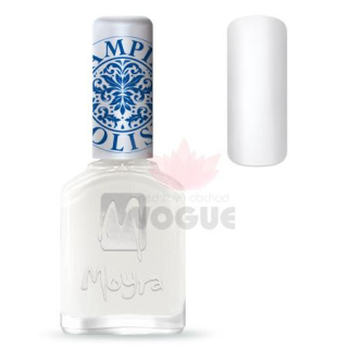 Biely pečiatkovací lak STAMPING MOYRA 12ml