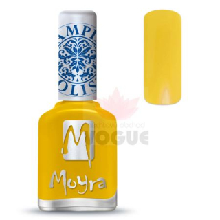 Žltý pečiatkovací lak STAMPING MOYRA 12ml