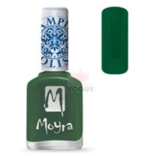 Zelený pečiatkovací lak STAMPING MOYRA 12ml