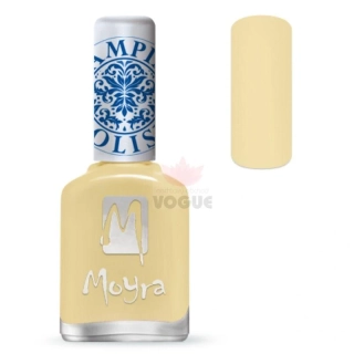 Vanilkový pečiatkovací lak STAMPING MOYRA 12ml