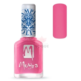 Neónový rúžový pečiatkovací lak STAMPING MOYRA 12ml