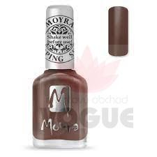 Čokoládovo hnedá pečiatkovací lak STAMPING MOYRA 12ml